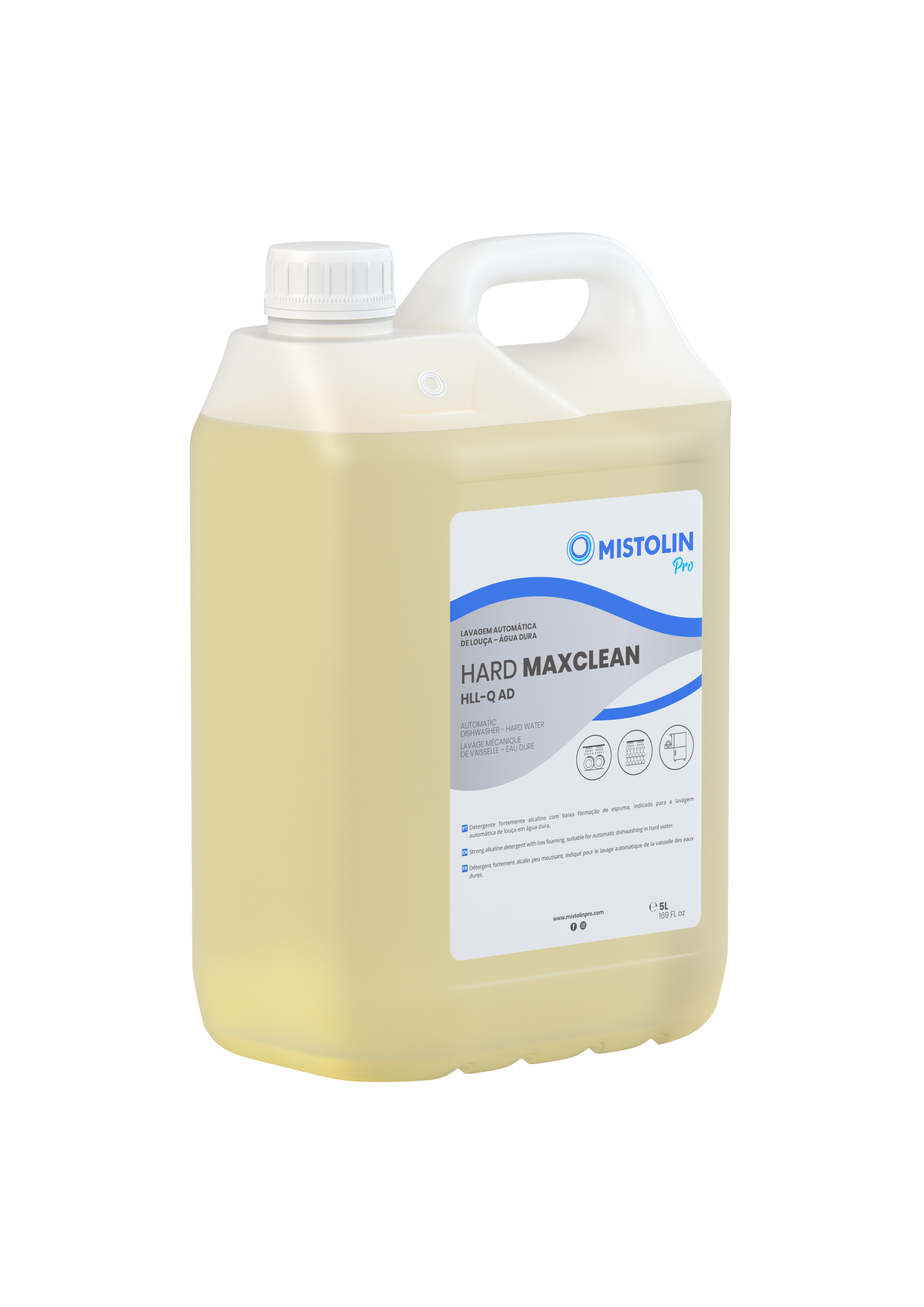 Detergente para Lavagem Mecânica de Loiça Águas Duras